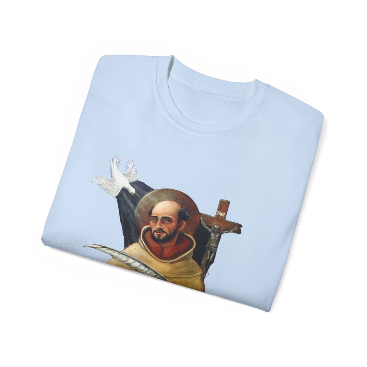St. John of the Cross Unisex Tee, Inspirational T-Shirt, Spiritual Gift, Motivational Apparel, Faith-Based Clothing, Religious Tee