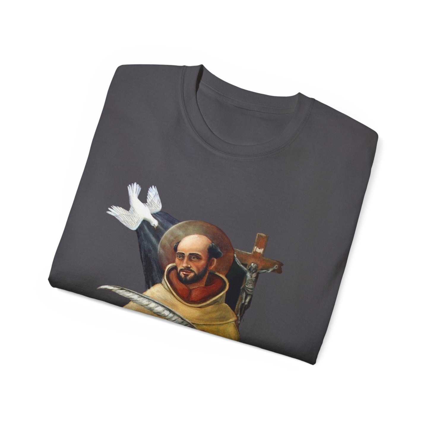 St. John of the Cross Unisex Tee, Inspirational T-Shirt, Spiritual Gift, Motivational Apparel, Faith-Based Clothing, Religious Tee