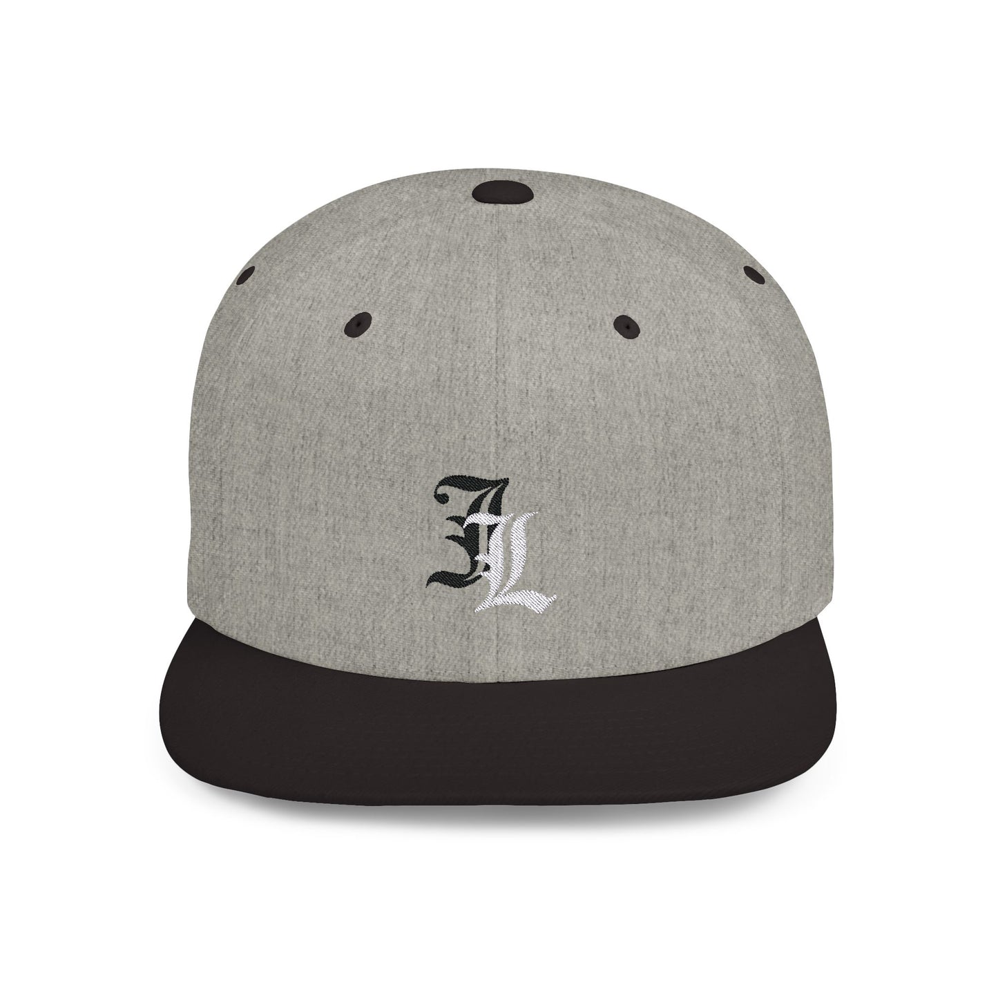 JL Logo - Stylish Flat Bill Snapback Cap