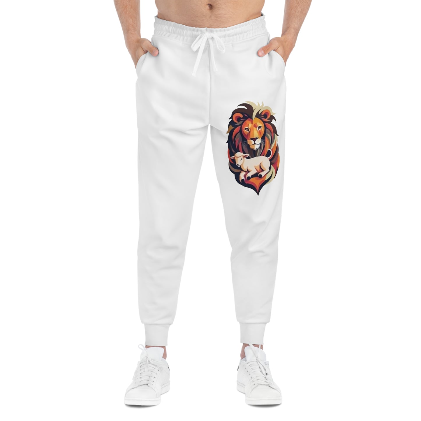 Judah Lamb Logo - Adult Athletic Joggers