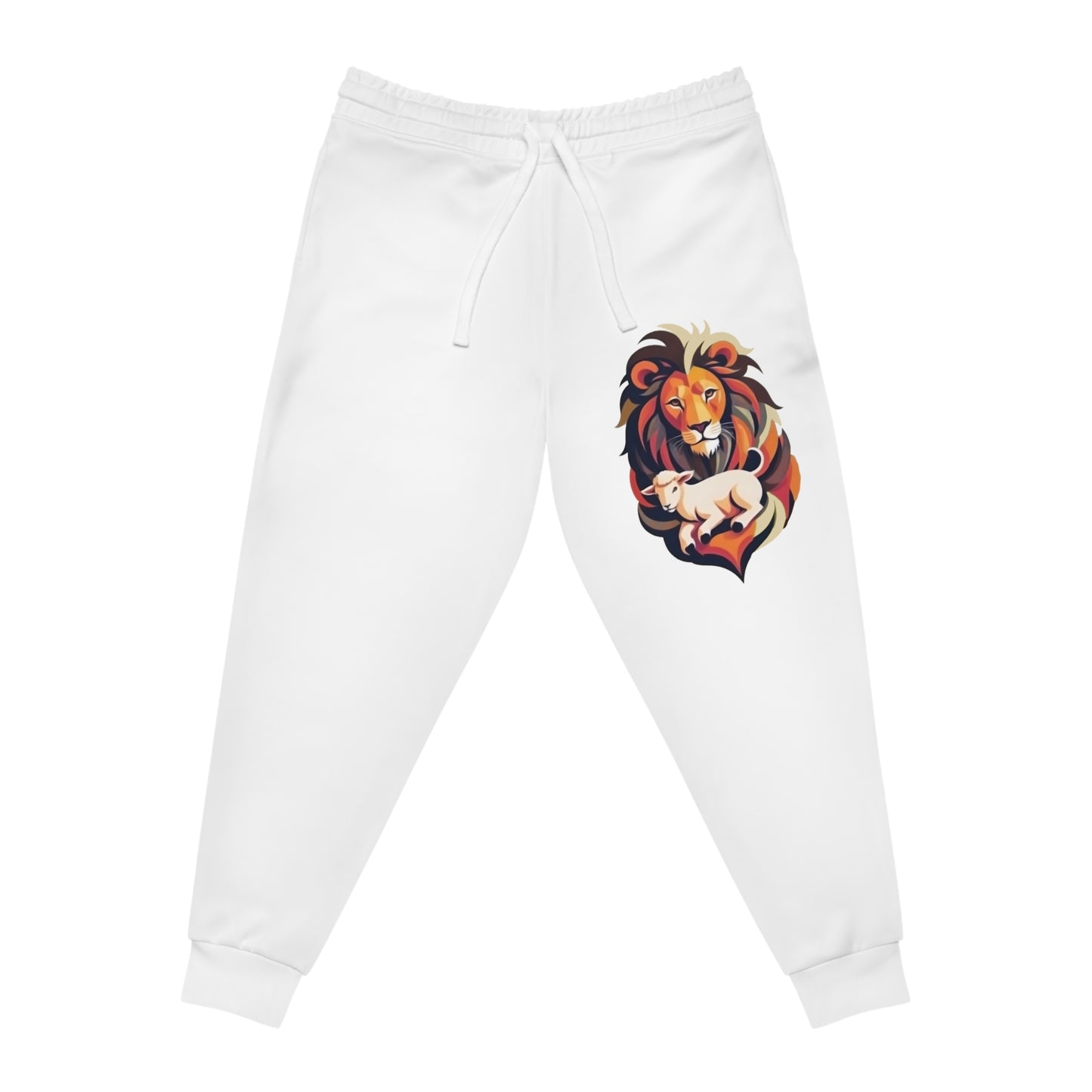 Judah Lamb Logo - Adult Athletic Joggers