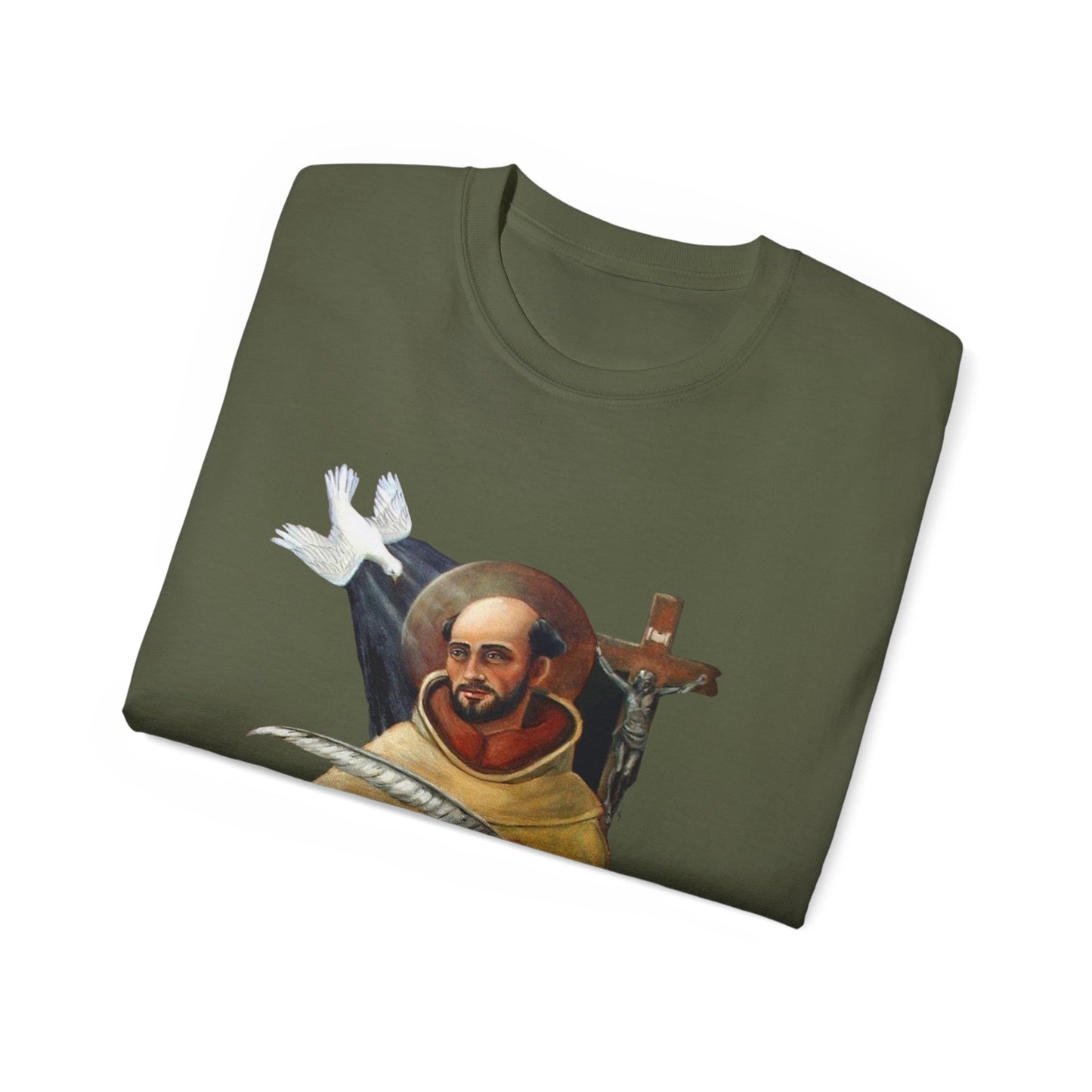 St. John of the Cross Unisex Tee, Inspirational T-Shirt, Spiritual Gift, Motivational Apparel, Faith-Based Clothing, Religious Tee