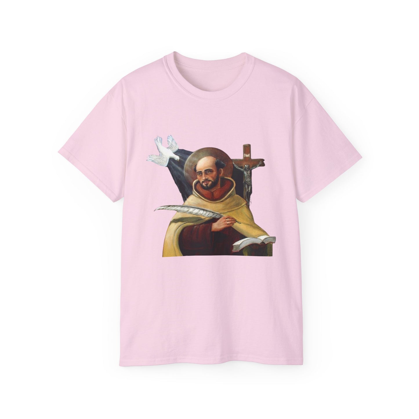 St. John of the Cross Unisex Tee, Inspirational T-Shirt, Spiritual Gift, Motivational Apparel, Faith-Based Clothing, Religious Tee