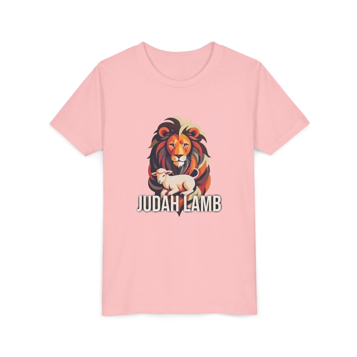 Youth Christian Lion Tee, Faith T-Shirt, Inspirational Kids Shirt, Religious Gift, Bible Verse Apparel