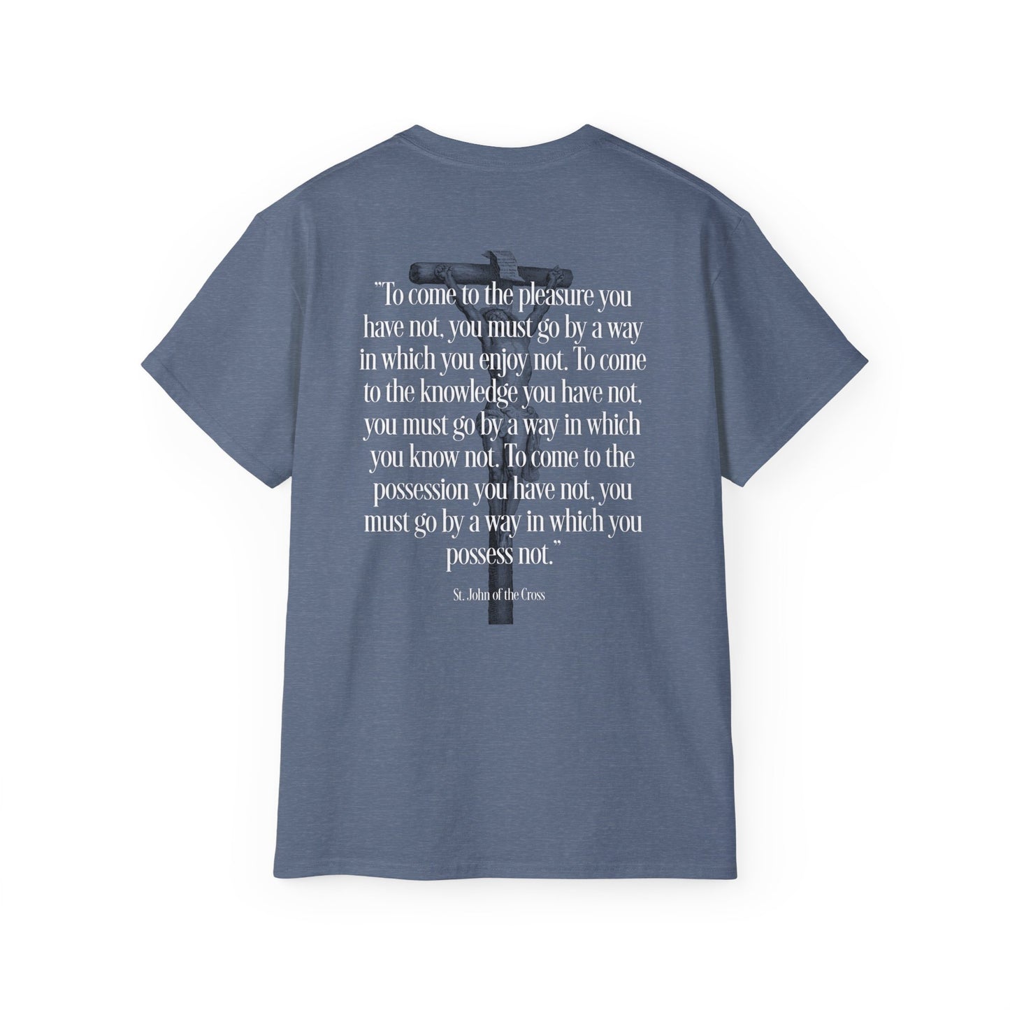 St. John of the Cross Unisex Tee, Inspirational T-Shirt, Spiritual Gift, Motivational Apparel, Faith-Based Clothing, Religious Tee