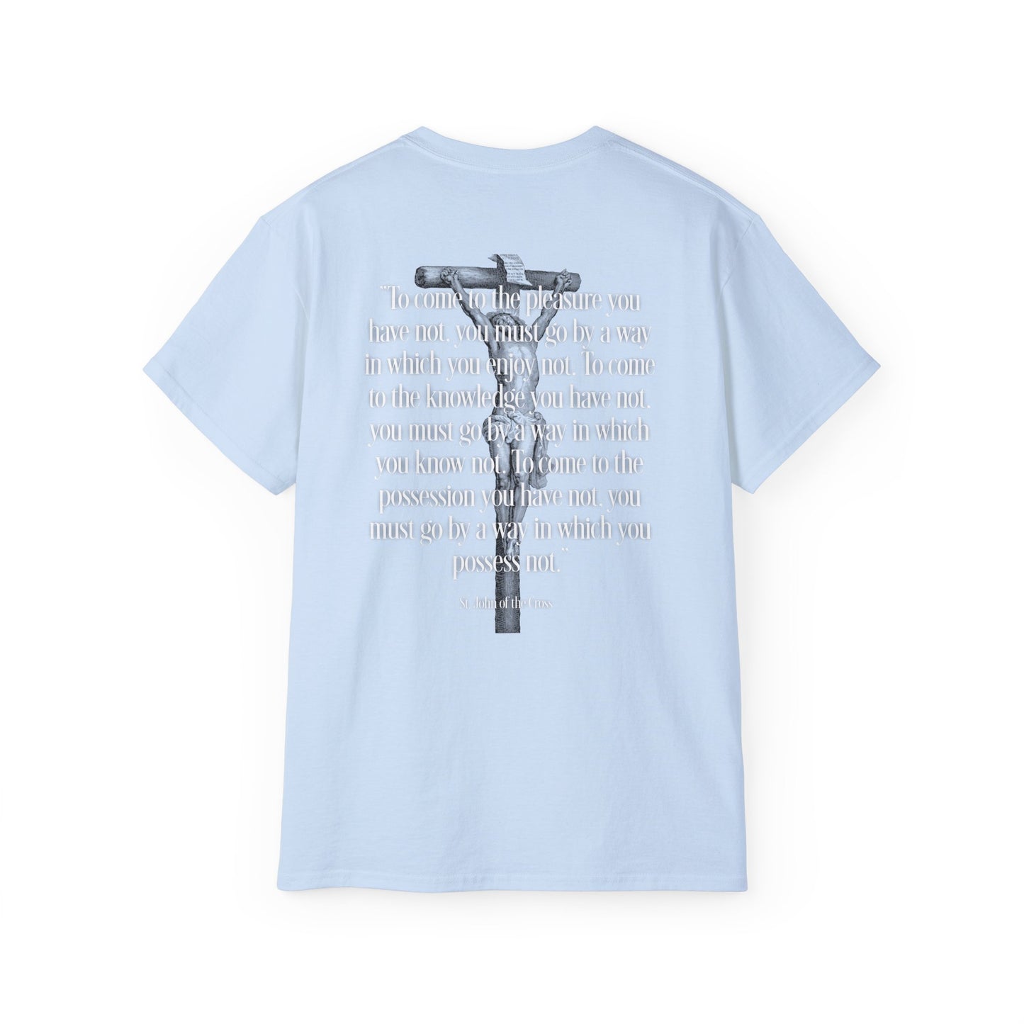 St. John of the Cross Unisex Tee, Inspirational T-Shirt, Spiritual Gift, Motivational Apparel, Faith-Based Clothing, Religious Tee