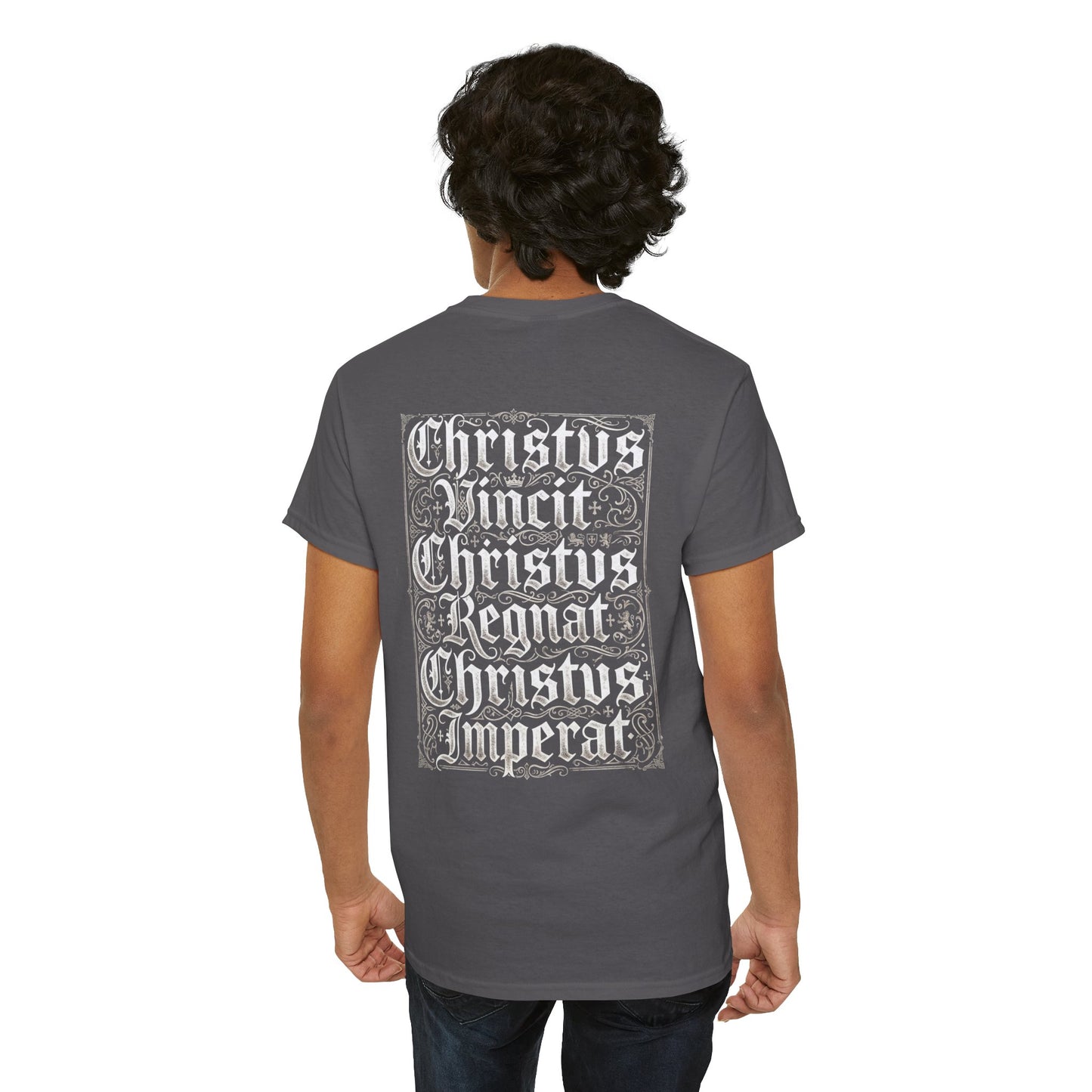 Christus Rex T‑Shirt — Vintage Graphic Tee