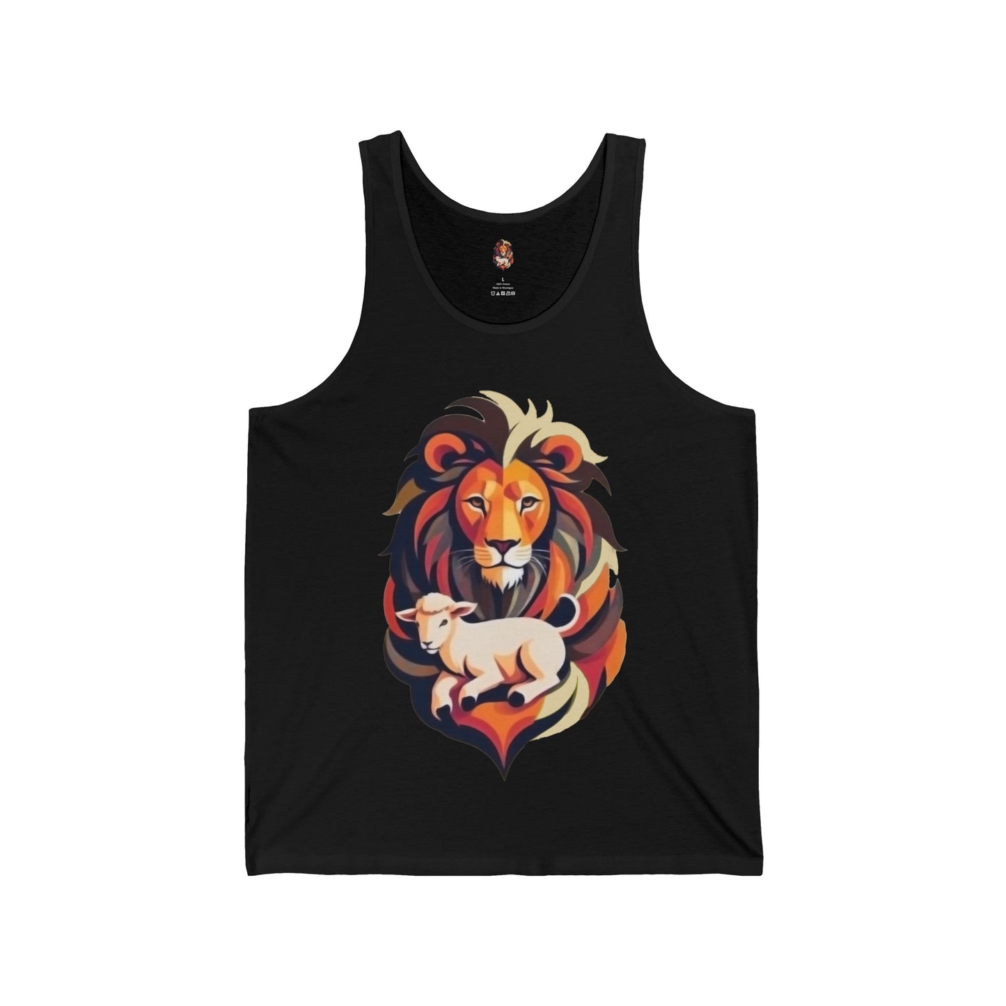 Judah Lamb Logo - Unisex Jersey Tank