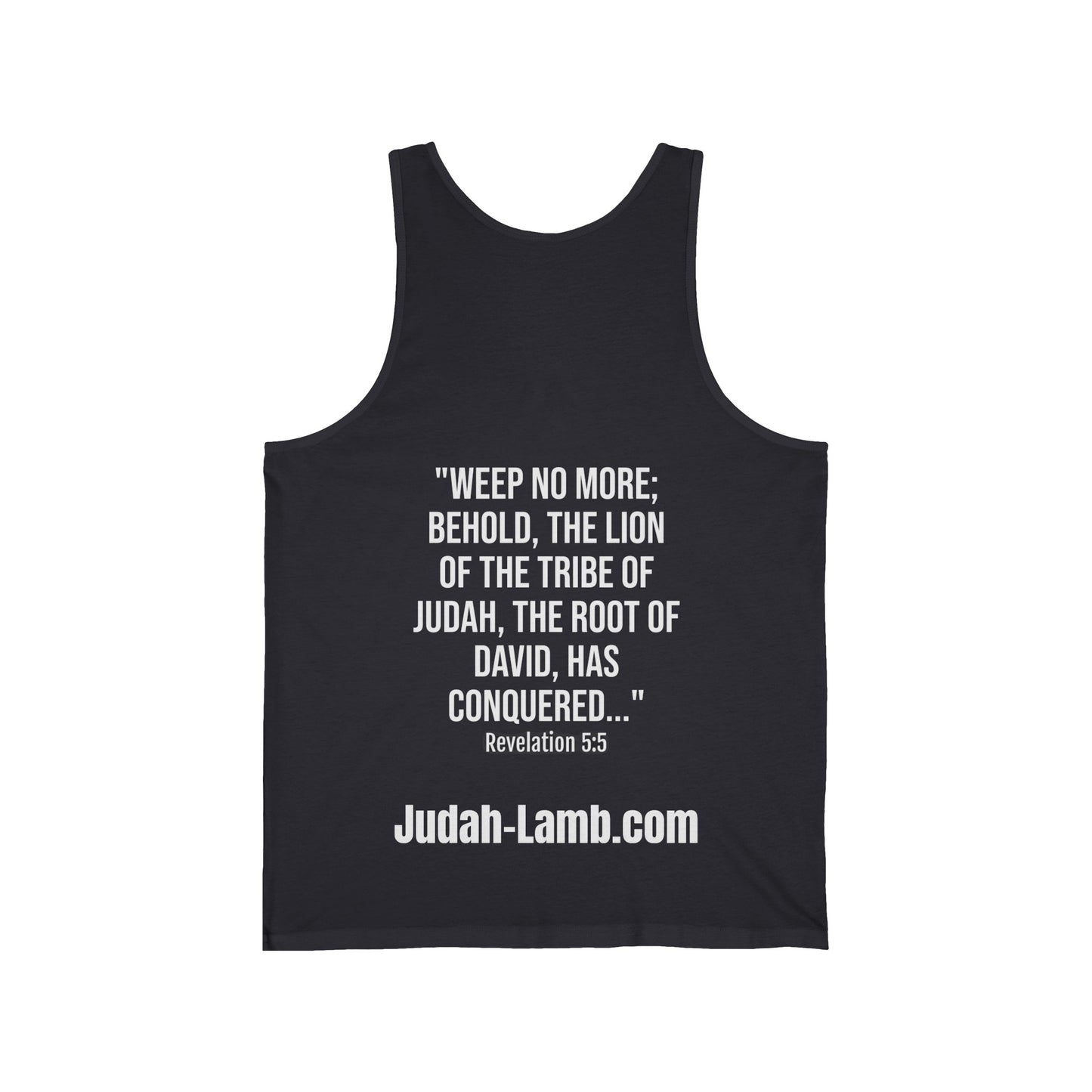 Judah Lamb Logo - Unisex Jersey Tank