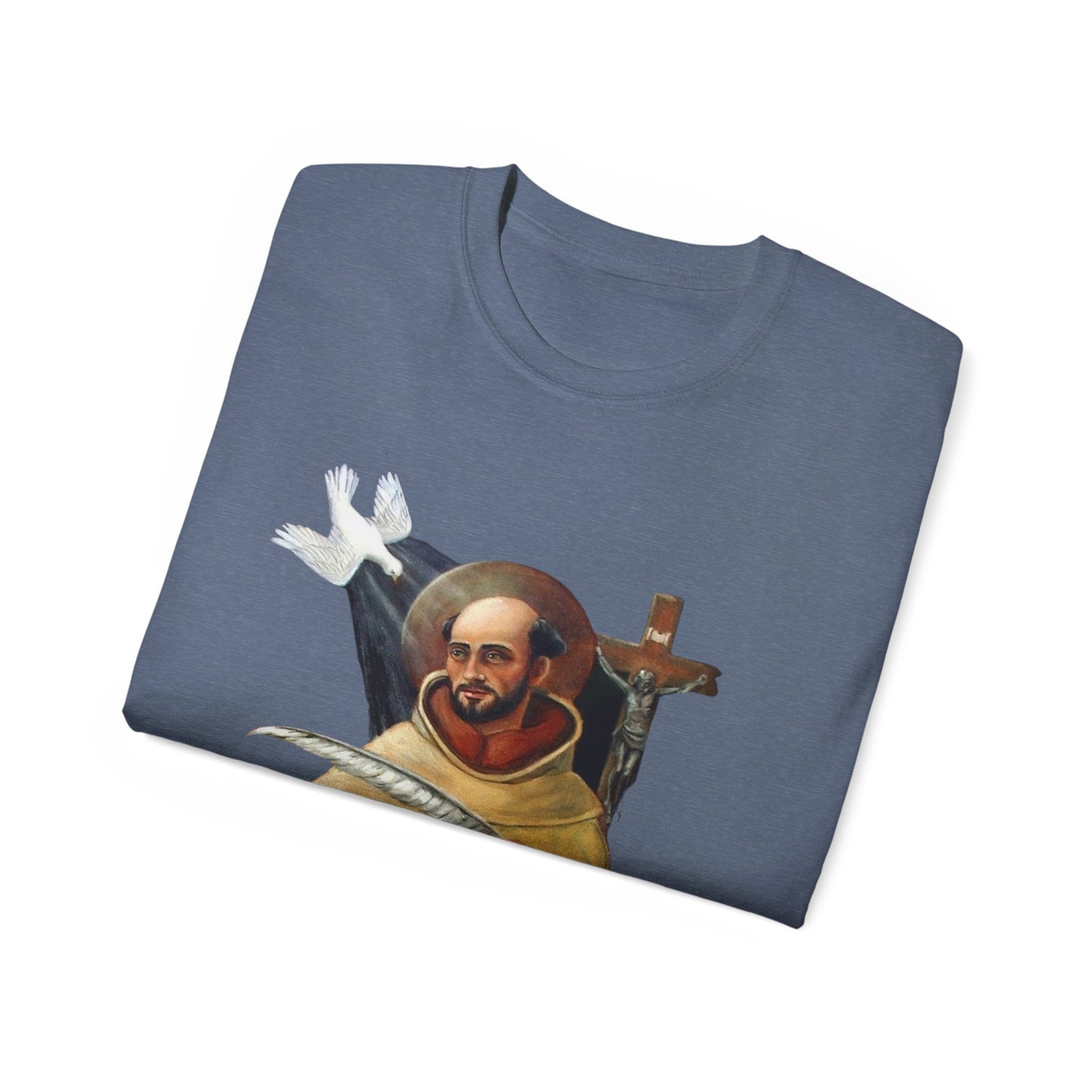 St. John of the Cross Unisex Tee, Inspirational T-Shirt, Spiritual Gift, Motivational Apparel, Faith-Based Clothing, Religious Tee