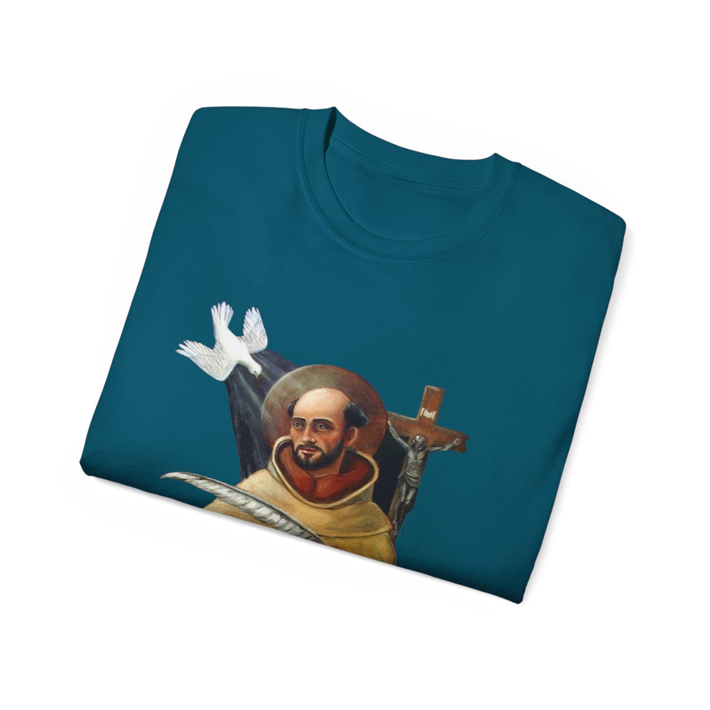 St. John of the Cross Unisex Tee, Inspirational T-Shirt, Spiritual Gift, Motivational Apparel, Faith-Based Clothing, Religious Tee