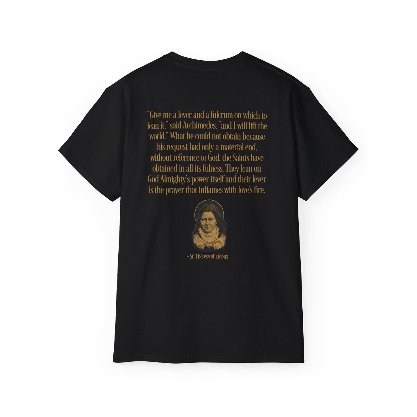 Thérèse of Lisieux - Inspirational Religious Quote T‑Shirt