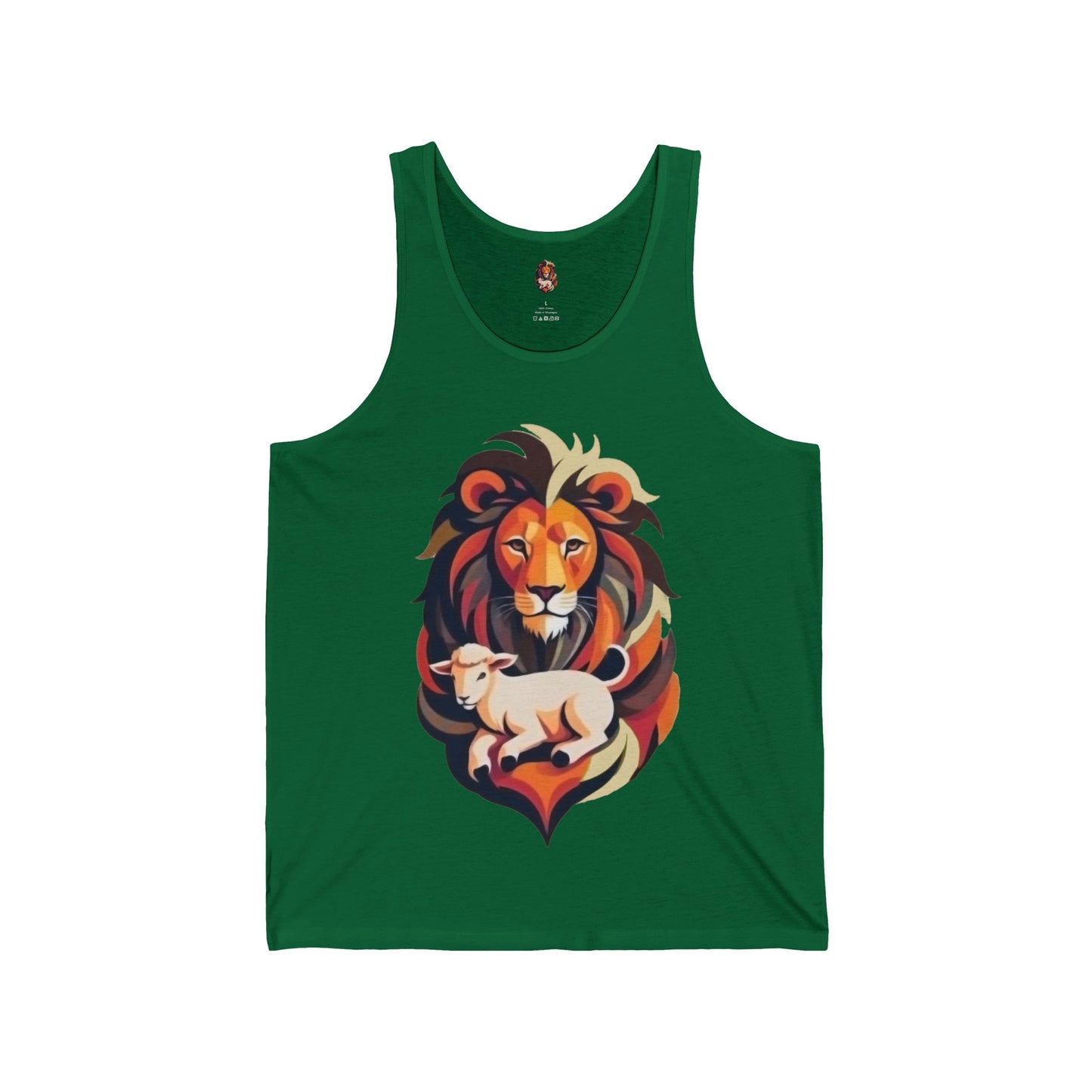 Judah Lamb Logo - Unisex Jersey Tank