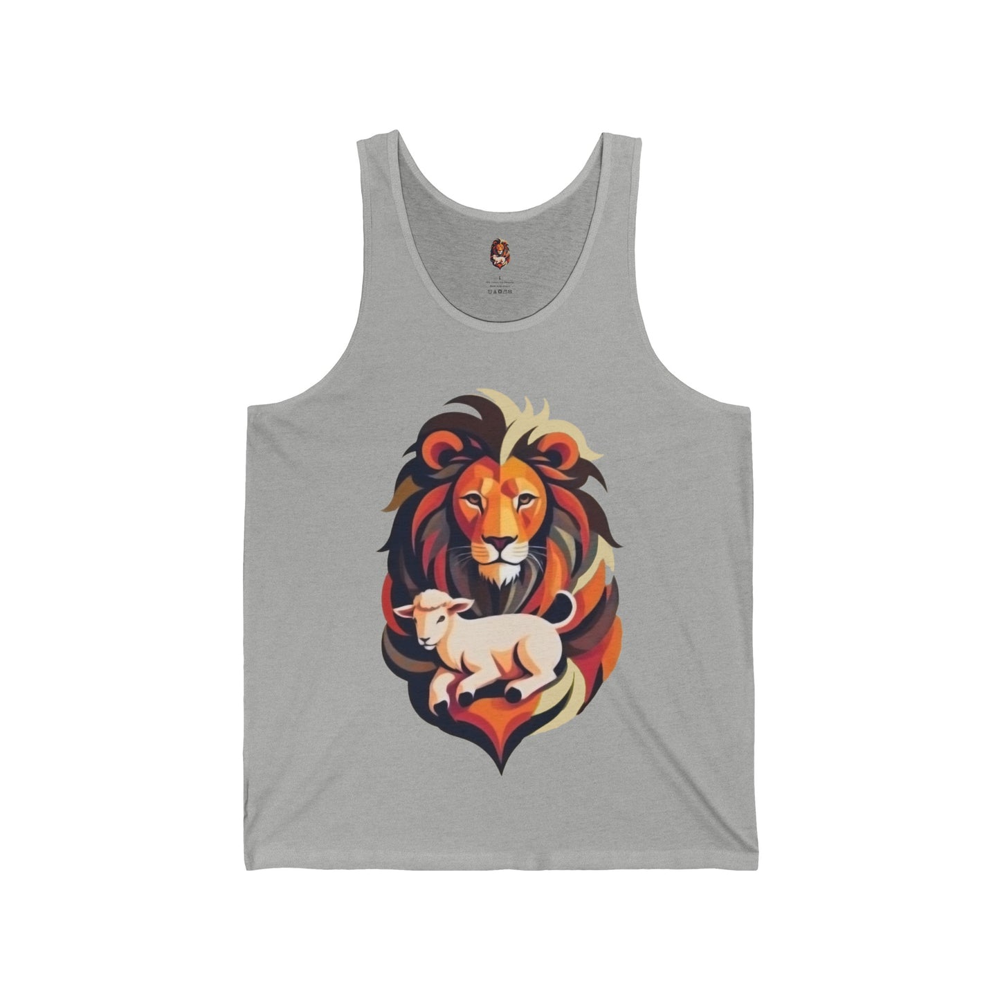Judah Lamb Logo - Unisex Jersey Tank