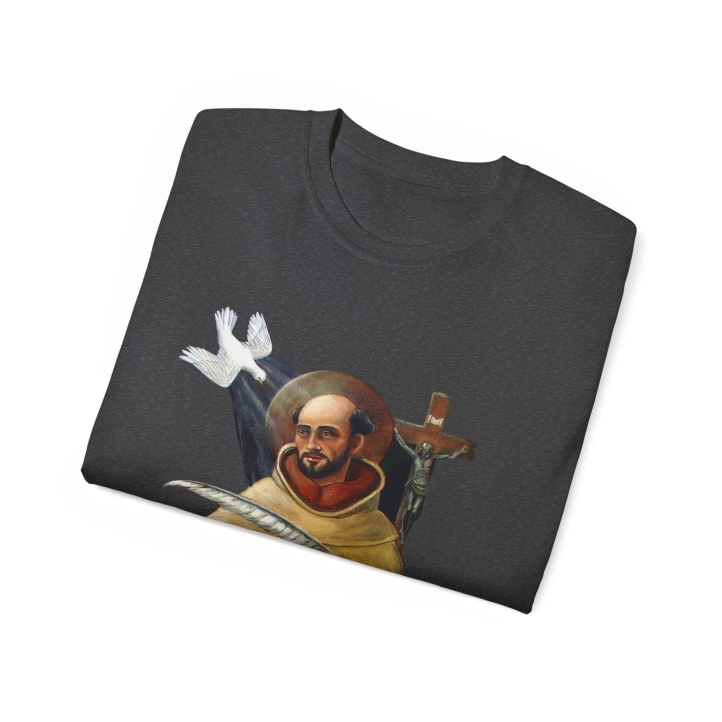 St. John of the Cross Unisex Tee, Inspirational T-Shirt, Spiritual Gift, Motivational Apparel, Faith-Based Clothing, Religious Tee