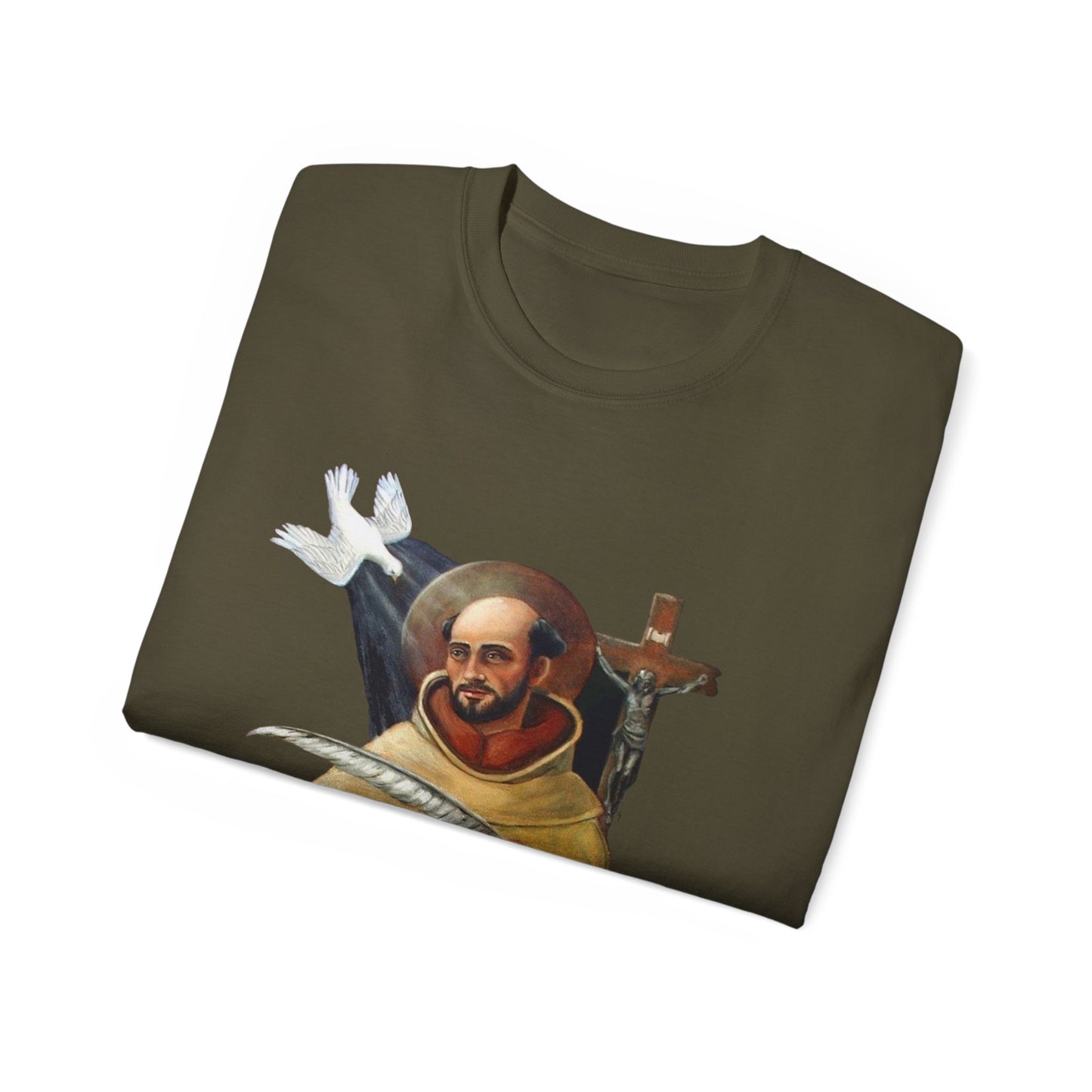 St. John of the Cross Unisex Tee, Inspirational T-Shirt, Spiritual Gift, Motivational Apparel, Faith-Based Clothing, Religious Tee