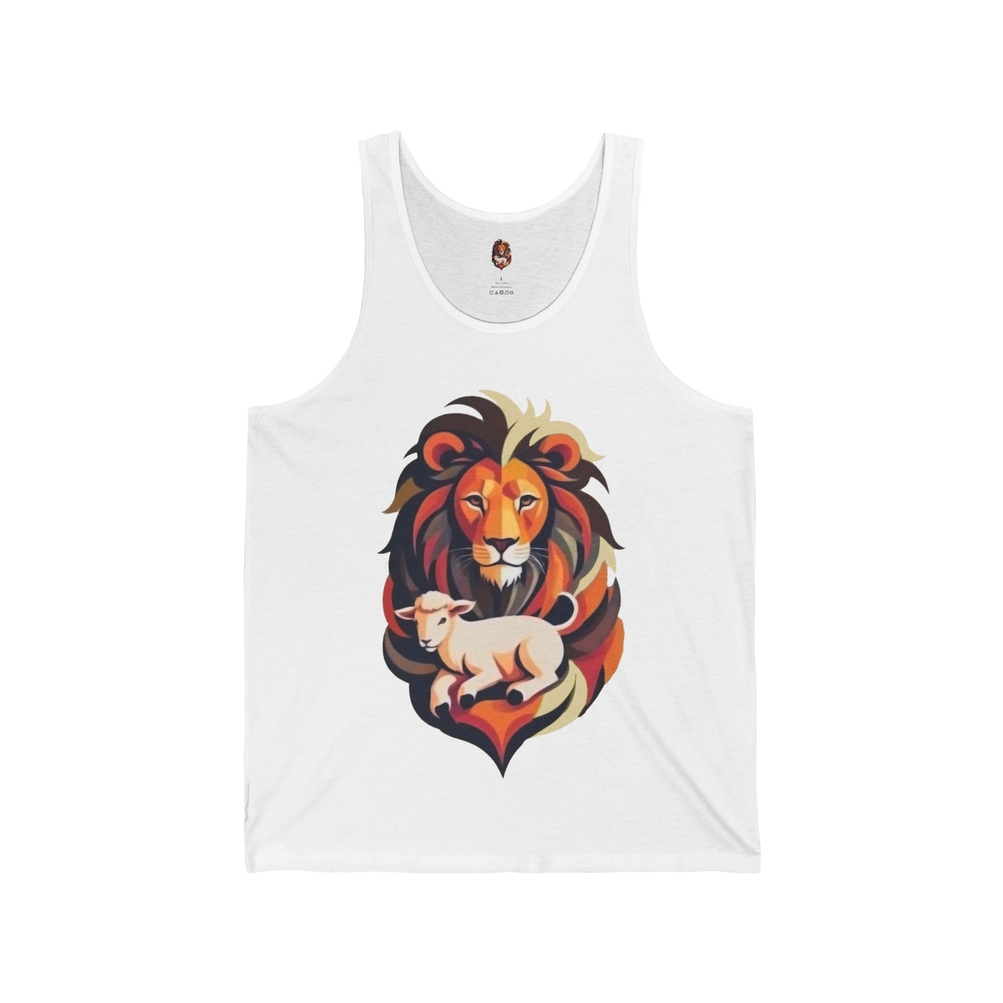 Judah Lamb Logo - Unisex Jersey Tank