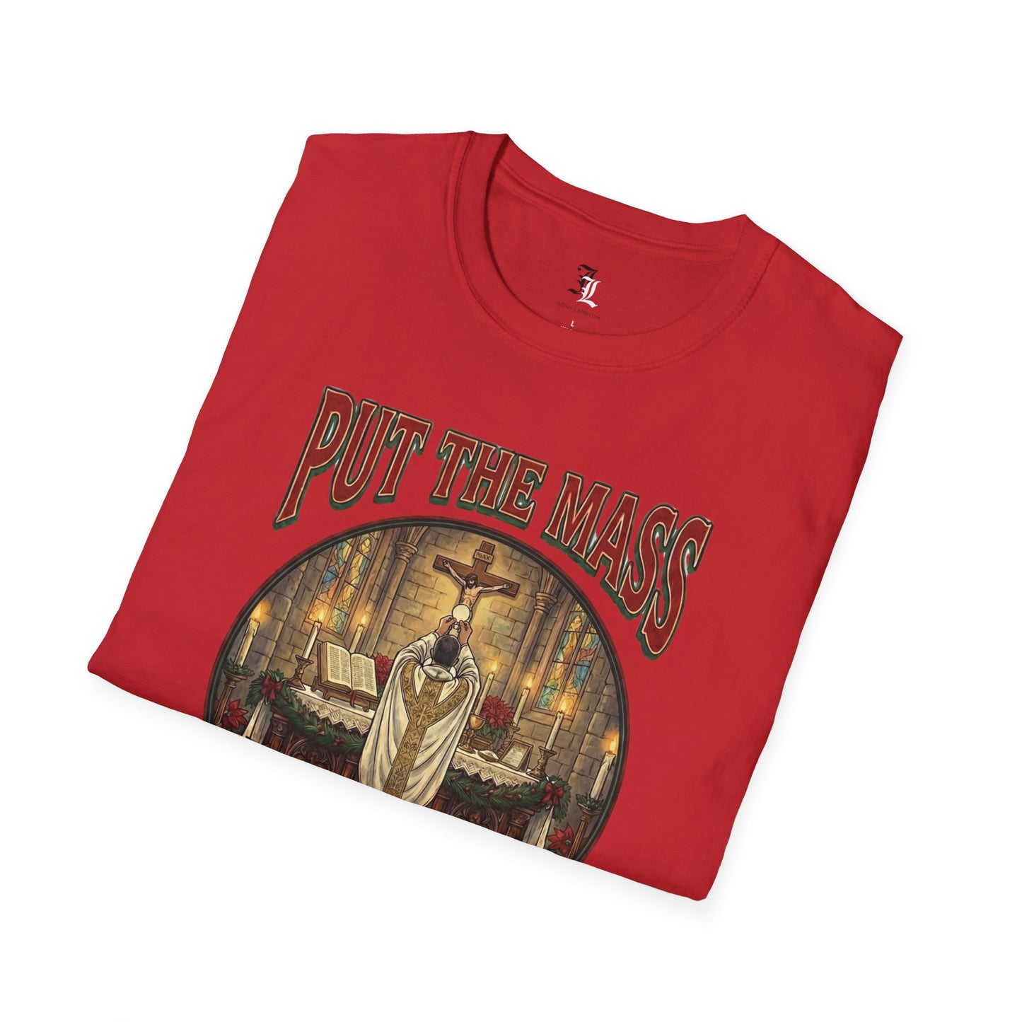 "Put the Mass Back in Christmas" Holiday Tee
