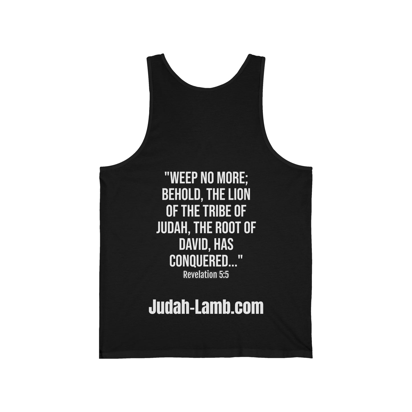 Judah Lamb Logo - Unisex Jersey Tank