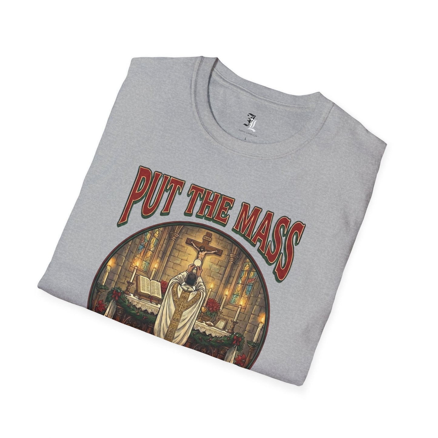 "Put the Mass Back in Christmas" Holiday Tee