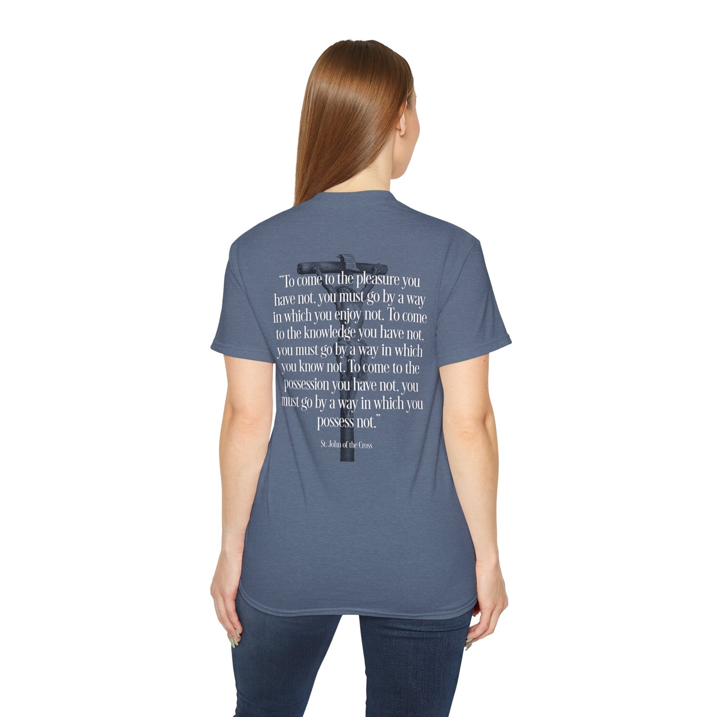 St. John of the Cross Unisex Tee, Inspirational T-Shirt, Spiritual Gift, Motivational Apparel, Faith-Based Clothing, Religious Tee