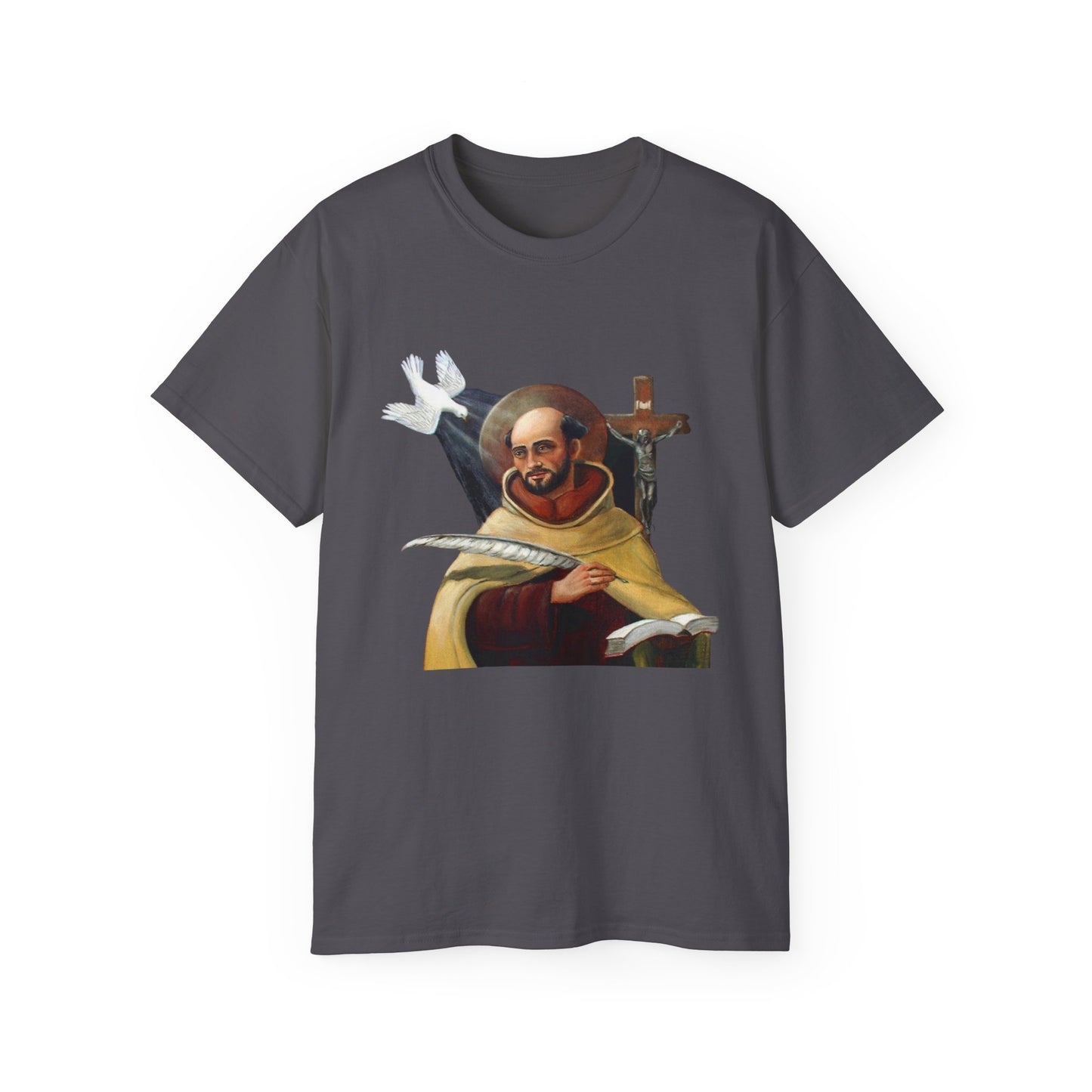 St. John of the Cross Unisex Tee, Inspirational T-Shirt, Spiritual Gift, Motivational Apparel, Faith-Based Clothing, Religious Tee