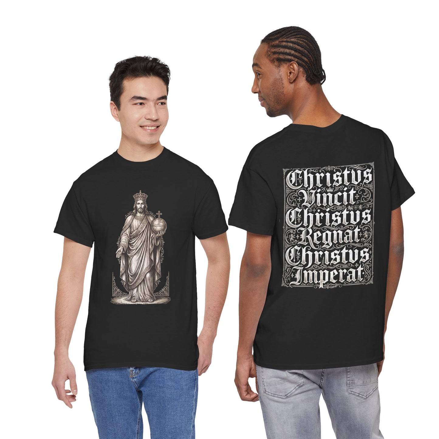 Christus Rex T‑Shirt — Vintage Graphic Tee