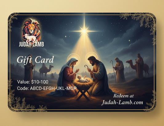 Judah Lamb Gift Card