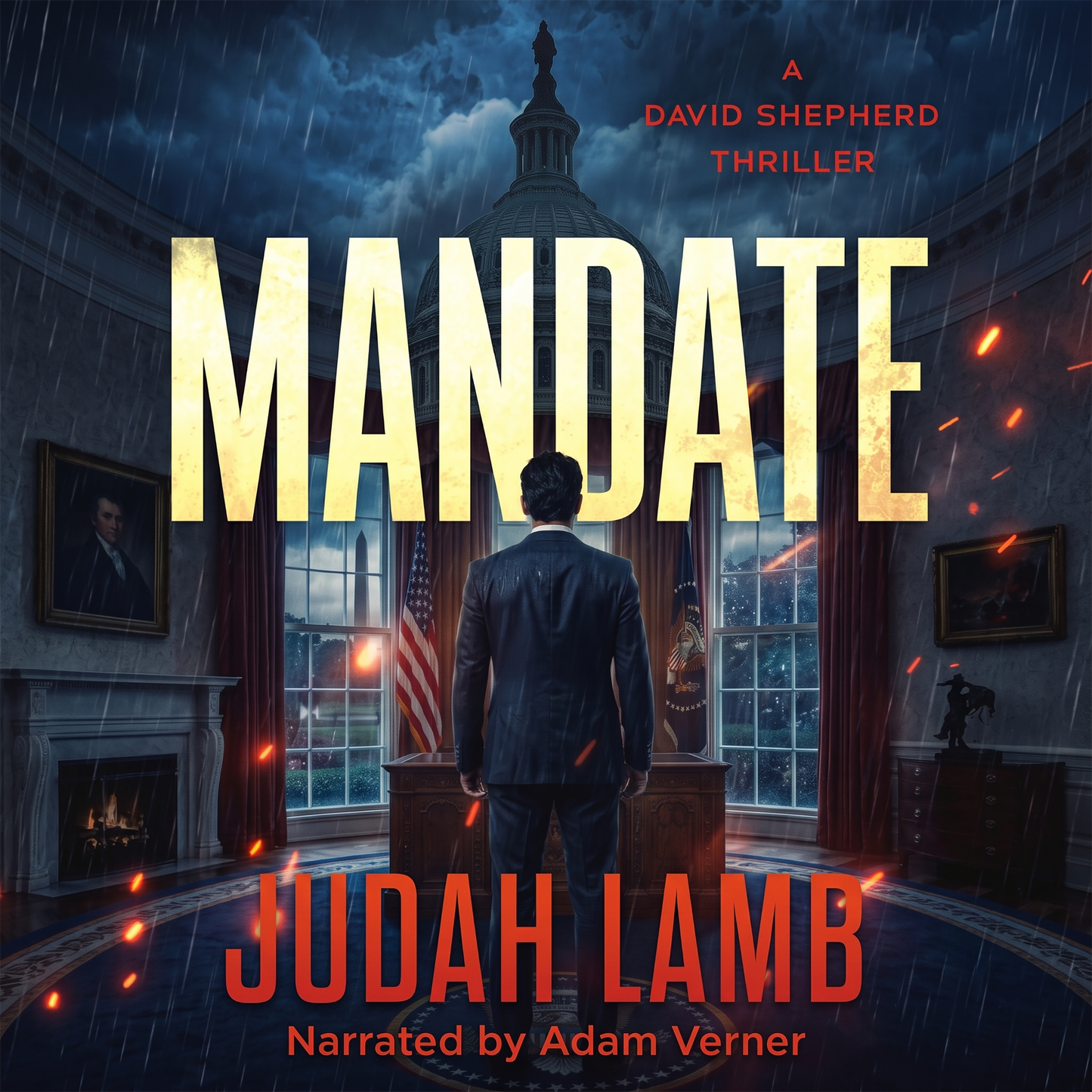 Mandate [AUDIOBOOK] (David Shepherd Thrillers #4) (ARRIVES IN YOUR IN-BOX DECEMBER 2026)