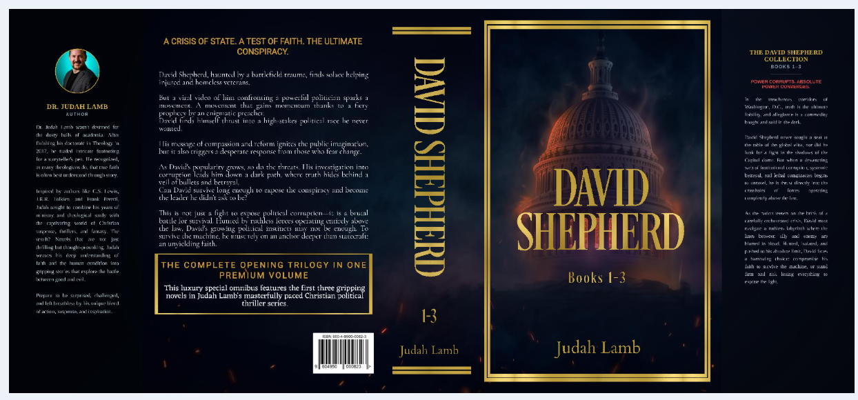 David Shepherd Special Edition, Vol 1. (Books 1-3) [Premium Hardcover w/ Jacket + Ribbon]